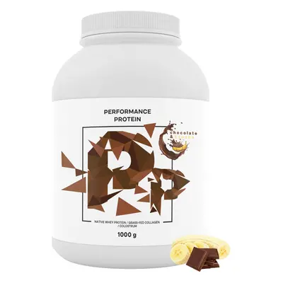 BrainMax BrainMax Performance Protein nativní syrovátkový protein, čokoláda a banán, 1000 g