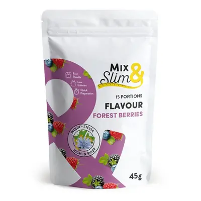 Mix & Slim Příchuť lesní plody 45g (15 porcí)