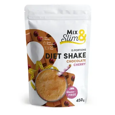 Mix & Slim Dietní koktejl višeň v čokoládě 450g (15 porcí)