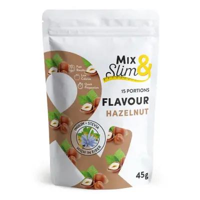 Mix & Slim Příchuť lískový oříšek 45g (15 porcí)