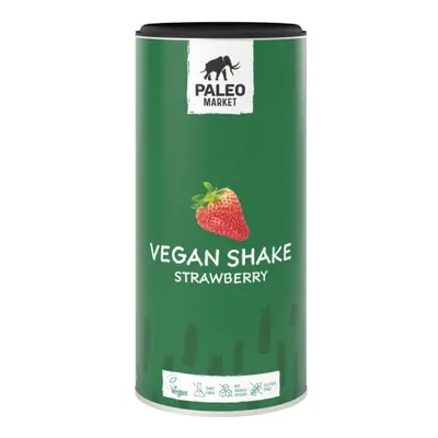 Paleo Market Veganský koktejl / Vegan Shake jahoda 450 g