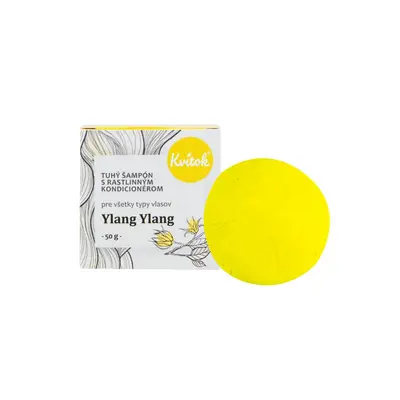 Kvitok tuhý šampon s kondicionérem pro světlé vlasy Ylang Ylang Varianta: Velké balení 50 g