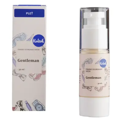 Kvitok pánský pleťový krém Gentleman 30 ml