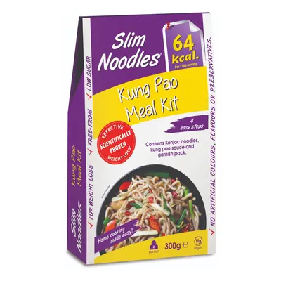 Slim Noodles Hotové jídlo s Kung Pao omáčkou a kořením (64 kcal, 12,7 g sacharidů / 150 g)