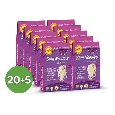 Slim Pasta Výhodný balíček Slim Pasta Noodles (25 ks) 6 750 g