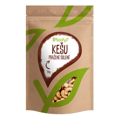 iPlody Kešu ořechy pražené, solené 1kg