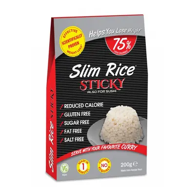 Slim Rice rýže Sticky bez nálevu 200 g