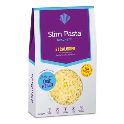 Slim Pasta Spaghetti 2. generace konjakové těstoviny bez nálevu a aroma 200 g