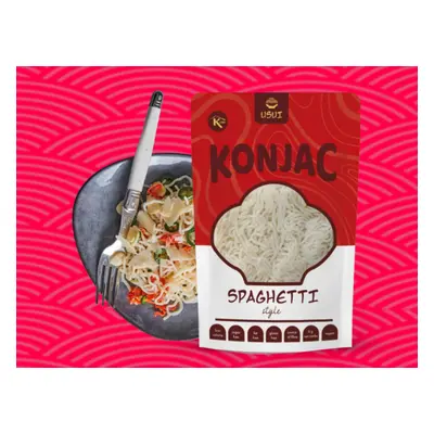 Usui konjakové špagety v nálevu | 270 g | 5 kcal, 0 g sacharidů