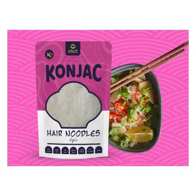 Usui konjakové vlasové nudle v nálevu | 270 g | 5 kcal, 0 g sacharidů