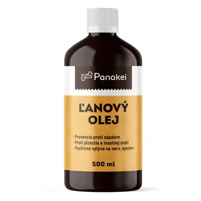 Panakei - Lněný olej pro psy - 500ml