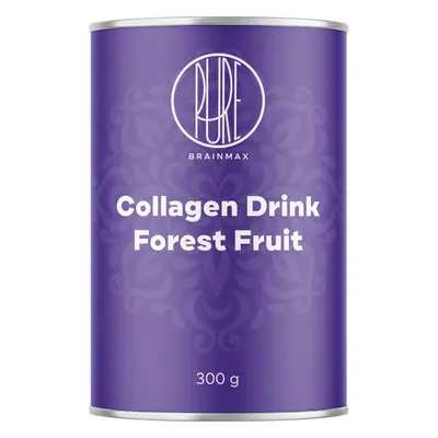 BrainMax Collagen Drink, kolagen nápoj, lesní ovoce 300 g