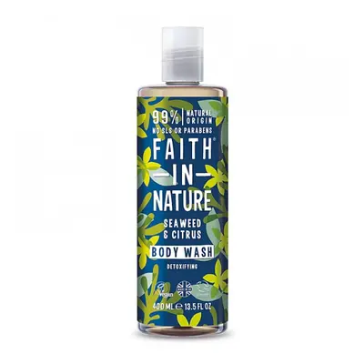 Faith in Nature - Sprchový gel Mořská řasa a citrus, 400 ml