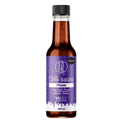 BrainMax Pure Chilli sauce, Plum (chilli omáčka, švestka), 200 ml