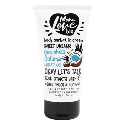 BISOU - Bio MonoLove - Сoco-Shea Bolama hydratační tělový krém, 150ml