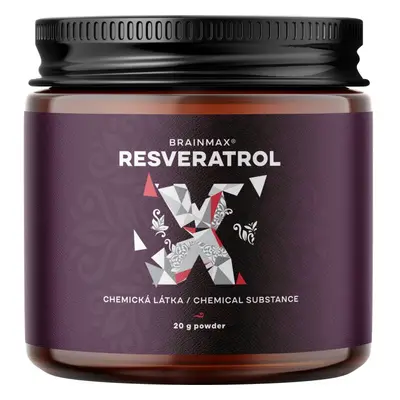 BrainMax Resveratrol Powder, resveratrol prášek, 20 g