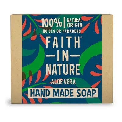 Faith in Nature - Rostlinné tuhé mýdlo s pravým Aloe Vera 100g