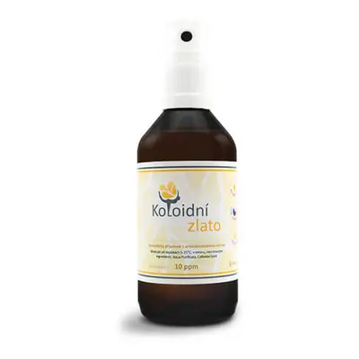 Koloidní stříbro Koloidní zlato 100 ml - 10 ppm