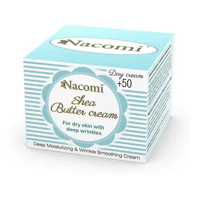 Nacomi - Denní krém s bambuckým máslem, pro pleť +50, 50 ml