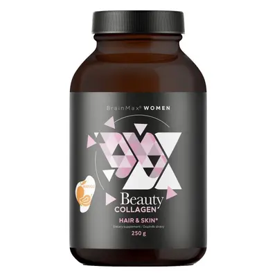 BrainMax Women Beauty Fish Collagen, mořský rybí kolagen Naticol®, 250 g, Mango