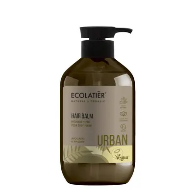 ECOLATIER URBAN - Vyživující balzám na suché vlasy, Avokádo a Sléz, 400 ml, EXPIRACE