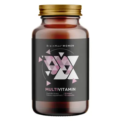 BrainMax Women Multivitamin, multivitamín pro ženy, 90 rostlinných kapslí