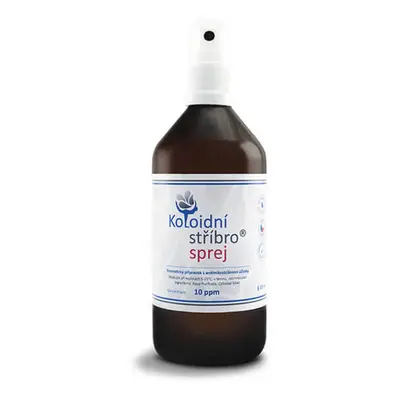 Koloidní stříbro - sprej 200 ml, Koncentrace 30 ppm