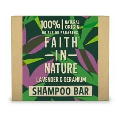 Faith in Nature - Tuhý šampon - Levandule a Pelargonie, 85g