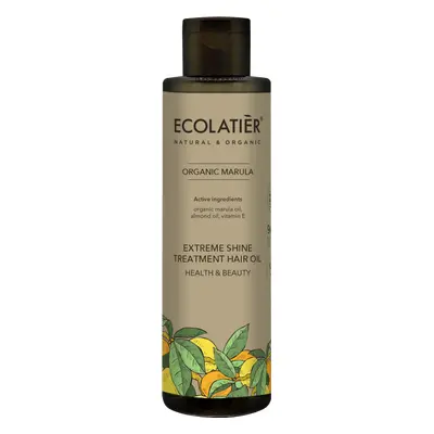 ECOLATIER - Olejová kúra na vlasy pro extrémní lesk, MARULA, 200 ml, EXPIRACE