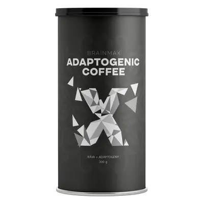 BrainMax Adaptogenic Coffee, Instantní BIO káva s adaptogeny, 300g