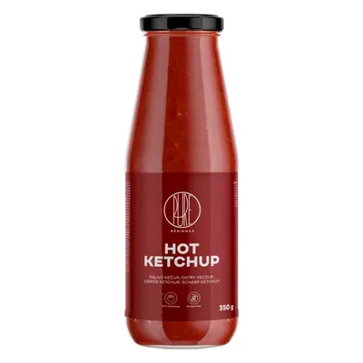 BrainMax Pure Ketchup, hot (ostrý kečup), 350 g