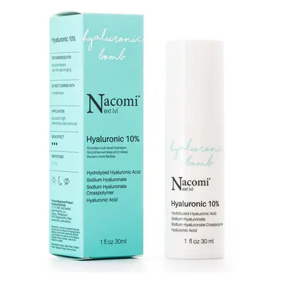 Nacomi Next Lvl. - Sérum kyselina Hyaluronová 10%, elixír mládí, 30 ml