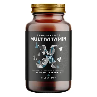 BrainMax Men Multivitamin, multivitamín pro muže, 90 rostlinných kapslí