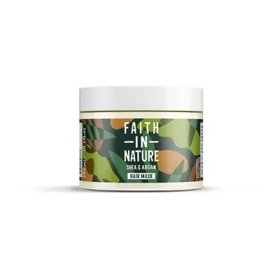 Faith in Nature - Vlasová maska Argan a bambucké máslo, 300ml