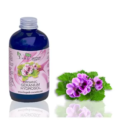 BIOPARK - Bio hydrosol geranium z pelargonie (geranium), 100 ml