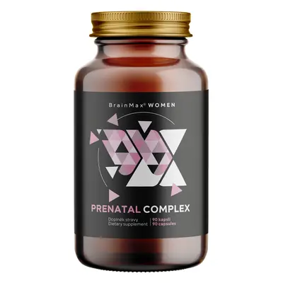 BrainMax Prenatal Complex, komplex vitamínů pro těhotné ženy Velikost balení: 90 kapslí