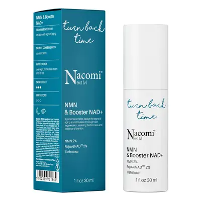 Nacomi Next Lvl. - Sérum dlouhověkosti NMN & Booster NAD+ Lifting efekt, 30ml