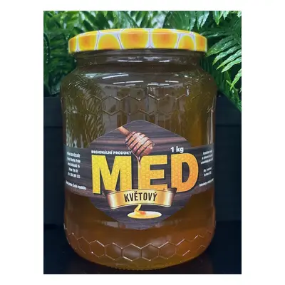 MED Krnov ČESKÝ MED - Květový, 1kg