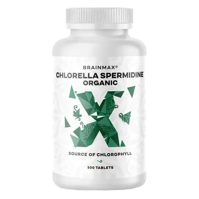 BrainMax Chlorella Spermidine Organic. 2 varianty Velikost balení: 500 tablet