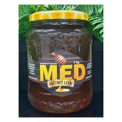 MED Krnov ČESKÝ MED - Květový lesní, 1kg