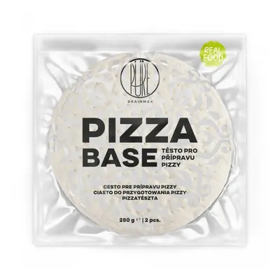 BrainMax Pure Pizza Base, hotové těsto na pizzu z Itálie, 2 ks