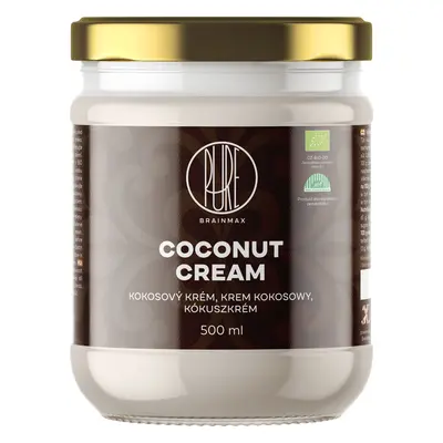 BrainMax Pure Coconut Cream, Kokosový krém BIO, 500 g