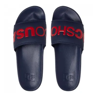 DC pantofle DC SLIDE navy red