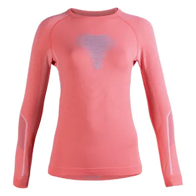 UYN - tričko LADY VISYON UW SHIRT LG_SL. coral/peacock/greypearl