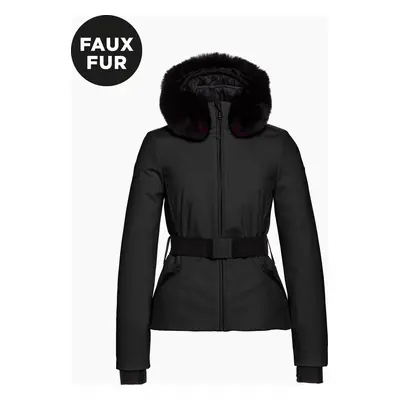 Goldbergh bunda Hida Faux Border Ski Jacket black