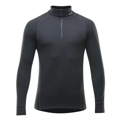 Devold tričko Duo Active Merino 205 Z Neck black