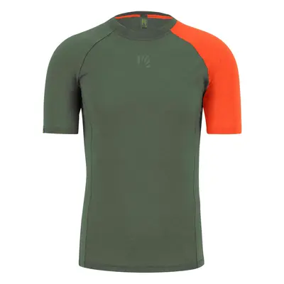 Karpos tričko Dinamico Merino 130 T-shirt thyme spicy orange