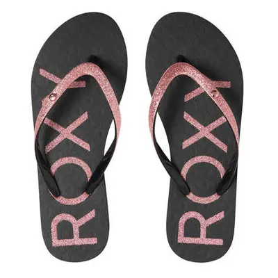 Roxy pantofle VIVA GLITTER IV pink/black