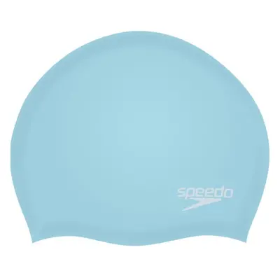 Speedo čepice Plain Moulded Silicone Cap light blue