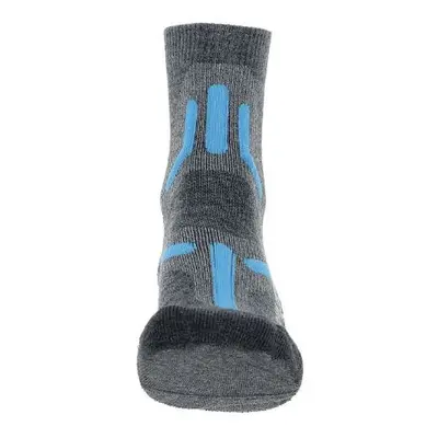 UYN ponožky Lady Trekking 2in Merino Socks mid grey turquoise